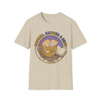 Chill Coffee Time with Cat and Book T-Shirt
