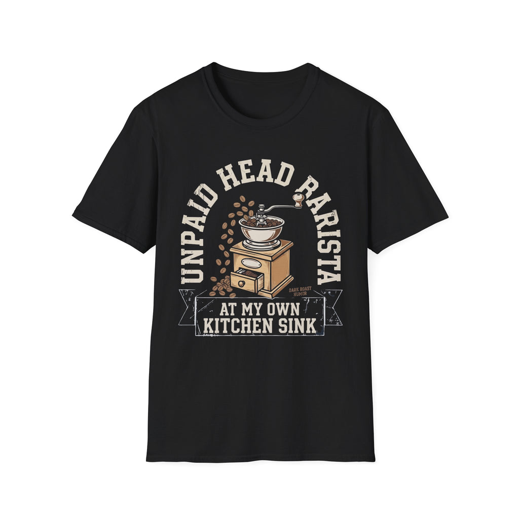 Unpaid Head Barista T-Shirt