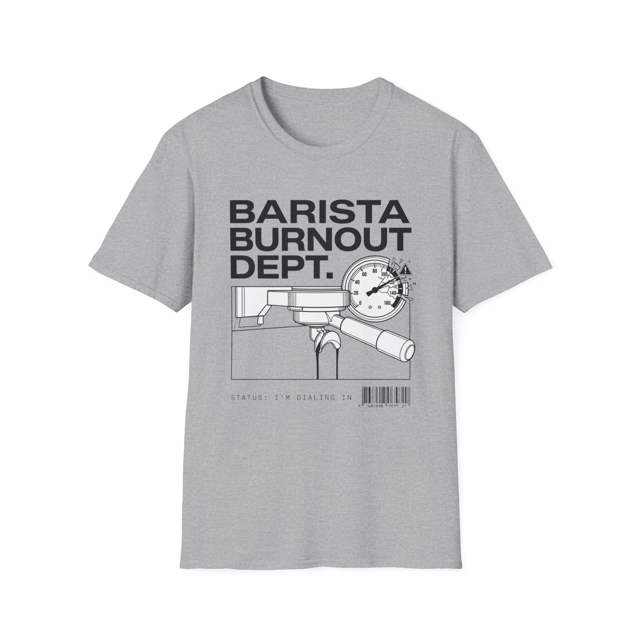 Portafiler Barista Burnout Dept. T-Shirt