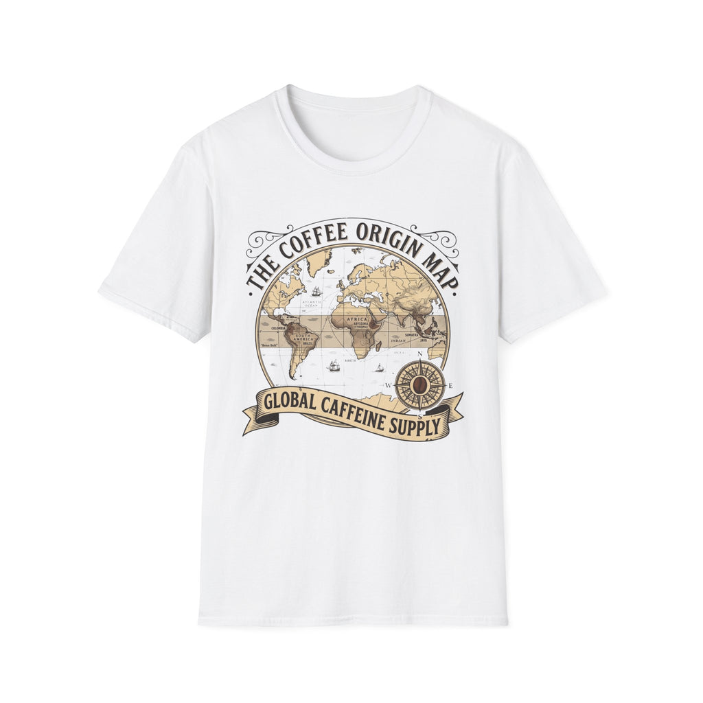 The Coffee Origin Map T-Shirt