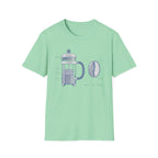 Pressed Coffee And Coffee Bean T-Shirt