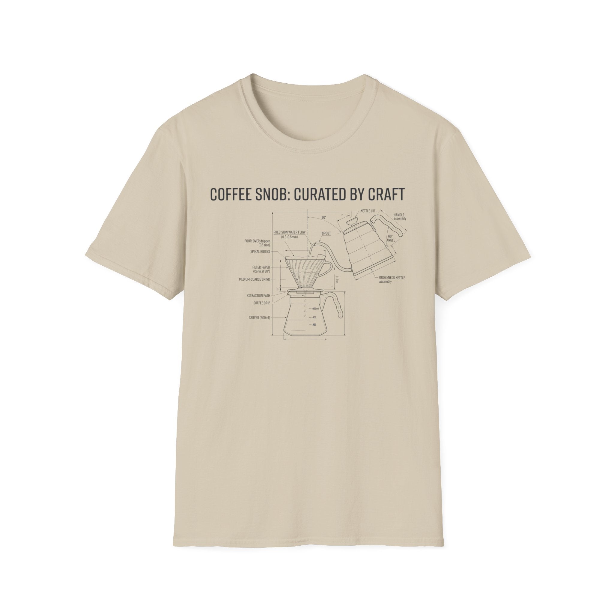 Coffee Snob: Curated by Craft T-Shirt