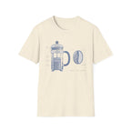 Pressed Coffee And Coffee Bean T-Shirt