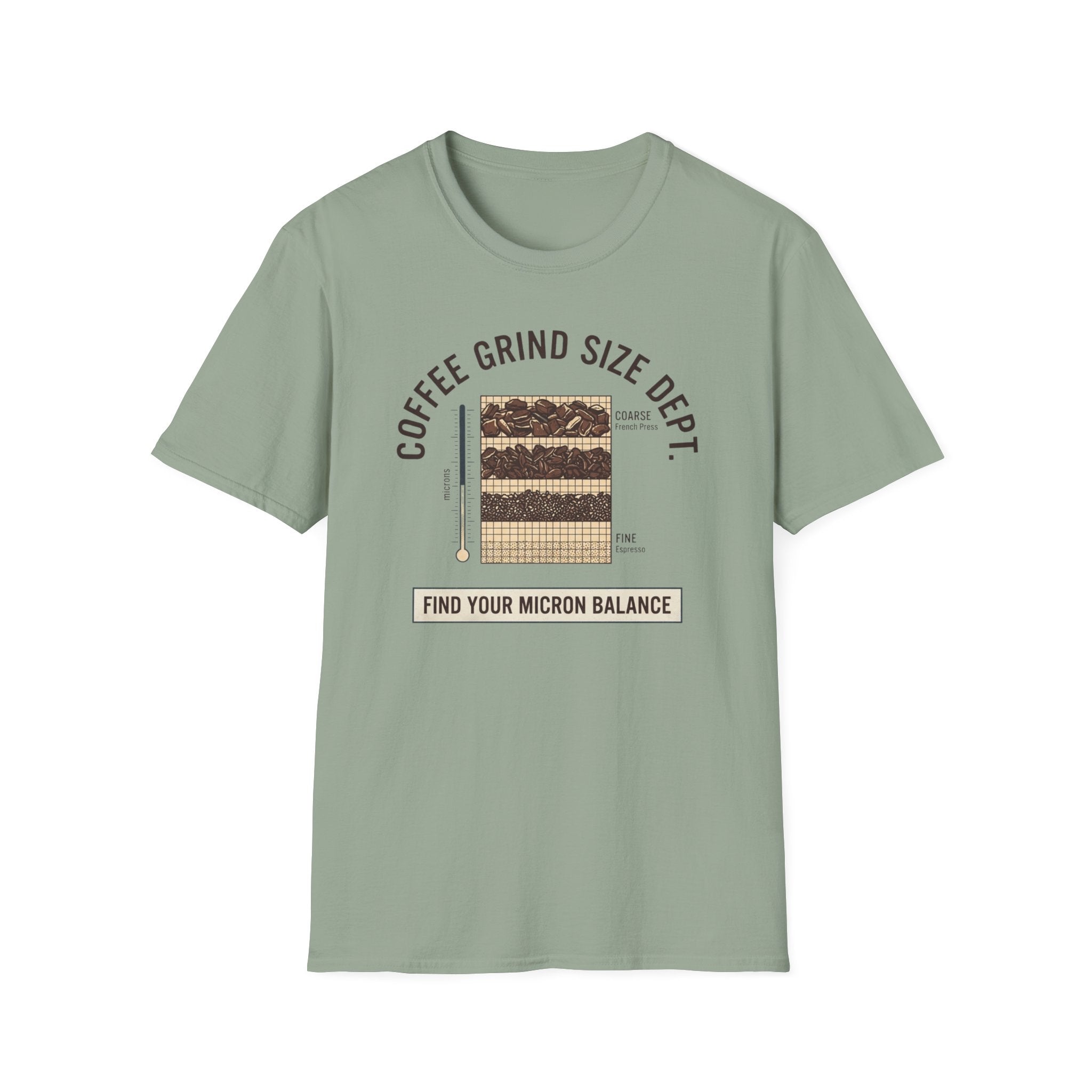 Coffee Grind Size Dept. T-Shirt