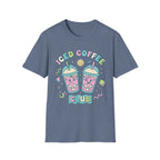 Cute Colorful Iced Coffee Club T-Shirt