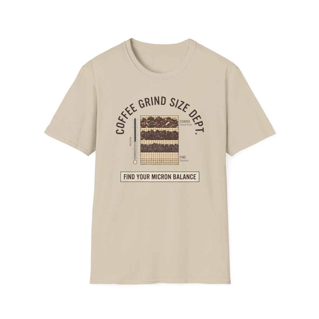 Coffee Grind Size Dept. T-Shirt
