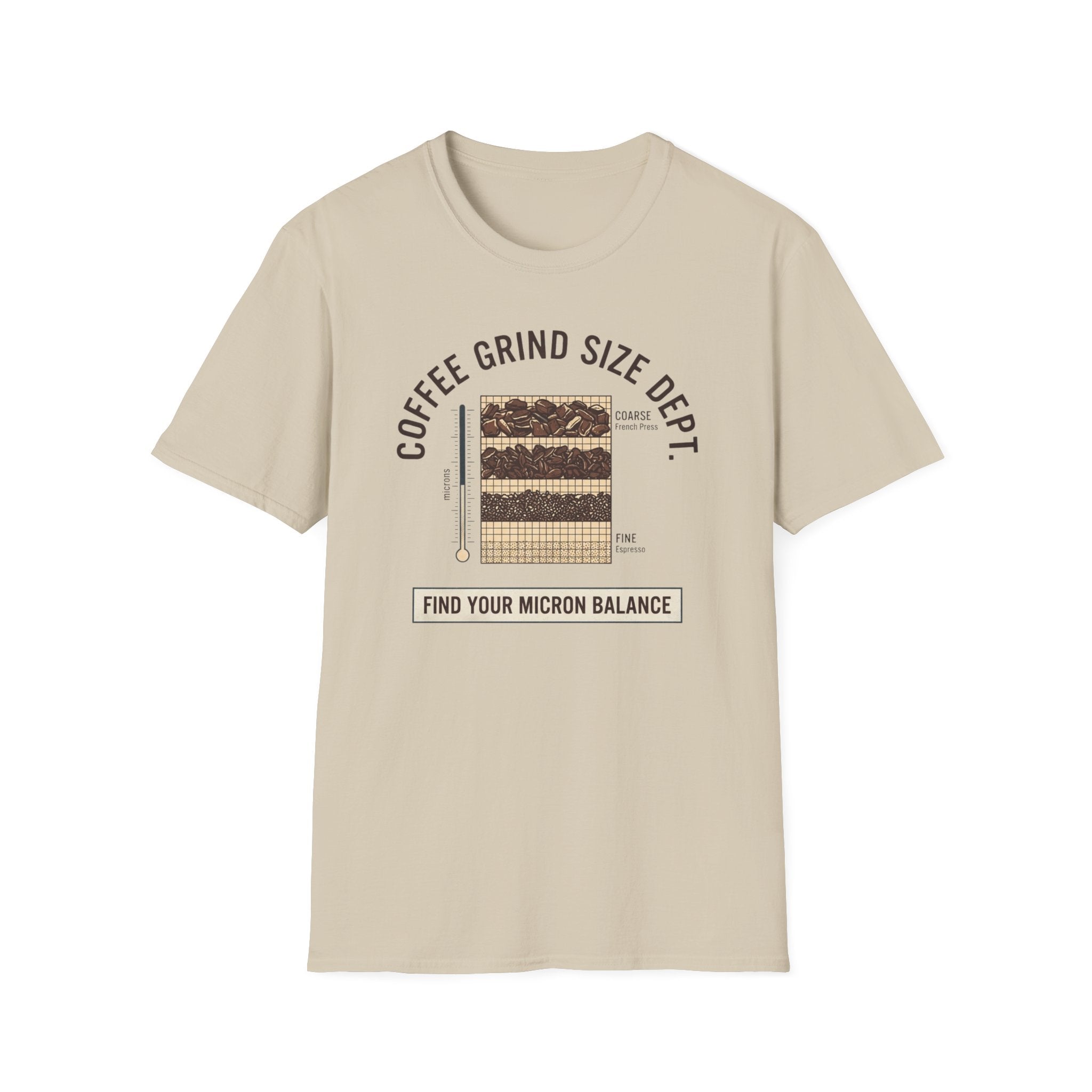 Coffee Grind Size Dept. T-Shirt