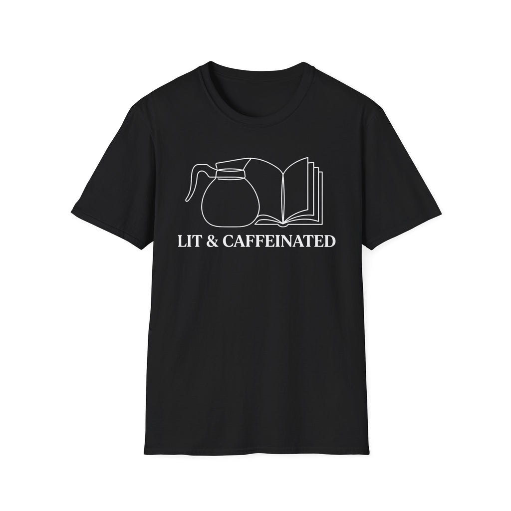 Lit & Caffeinated T-Shirt