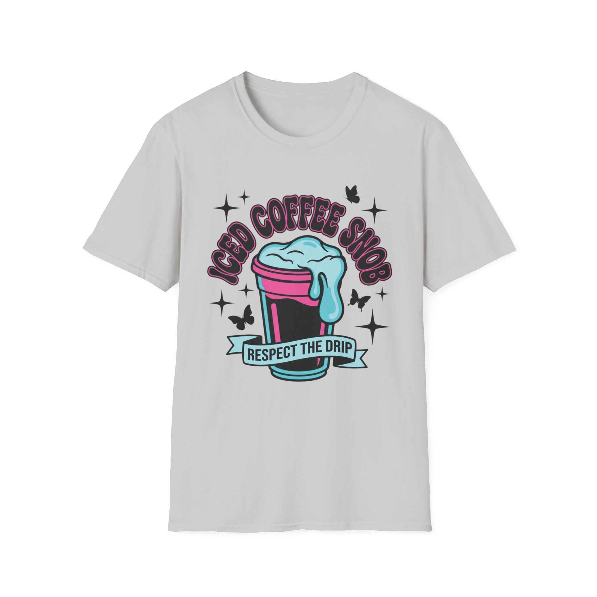 Iced Coffee Snob: Respect The Drip T-Shirt