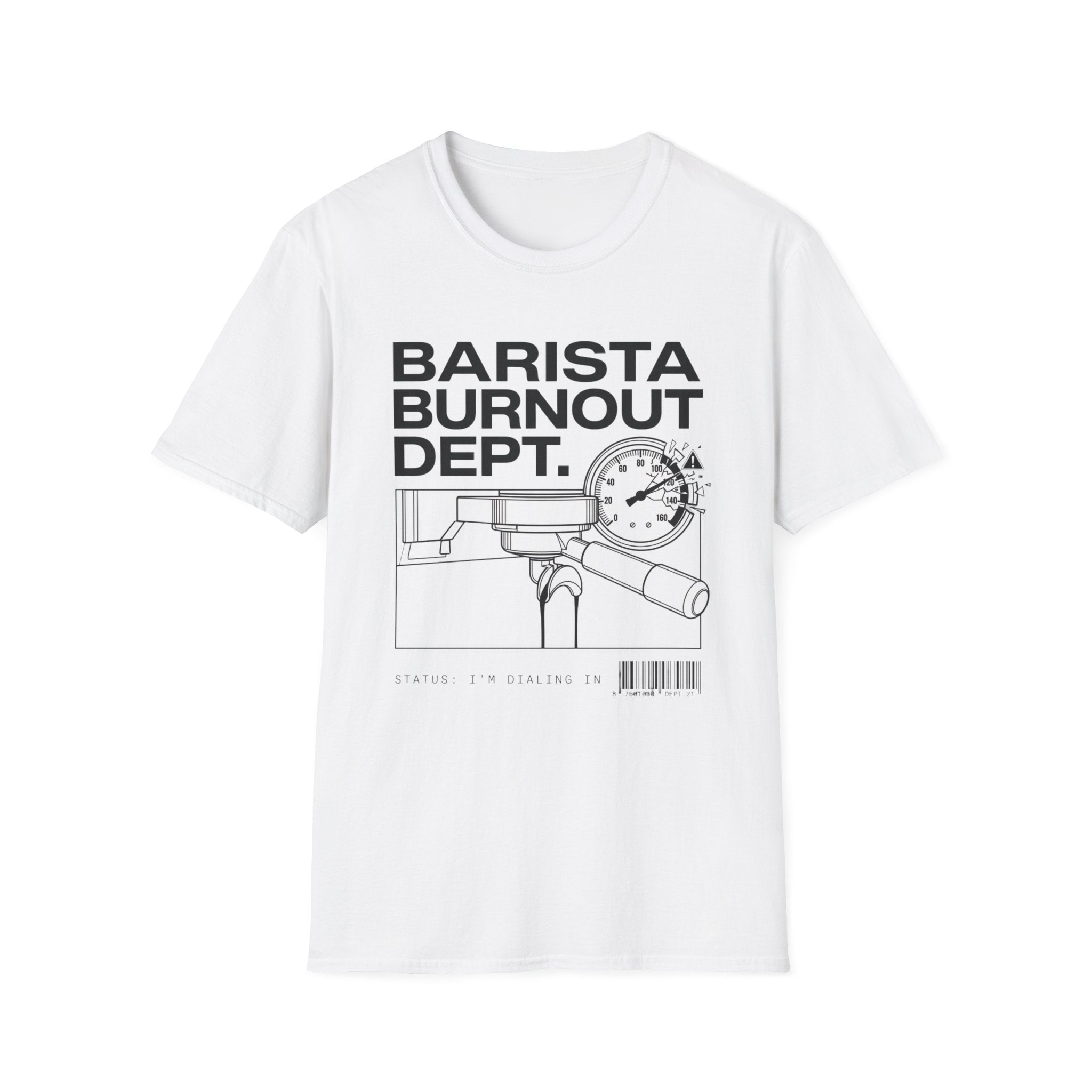 Portafiler Barista Burnout Dept. T-Shirt