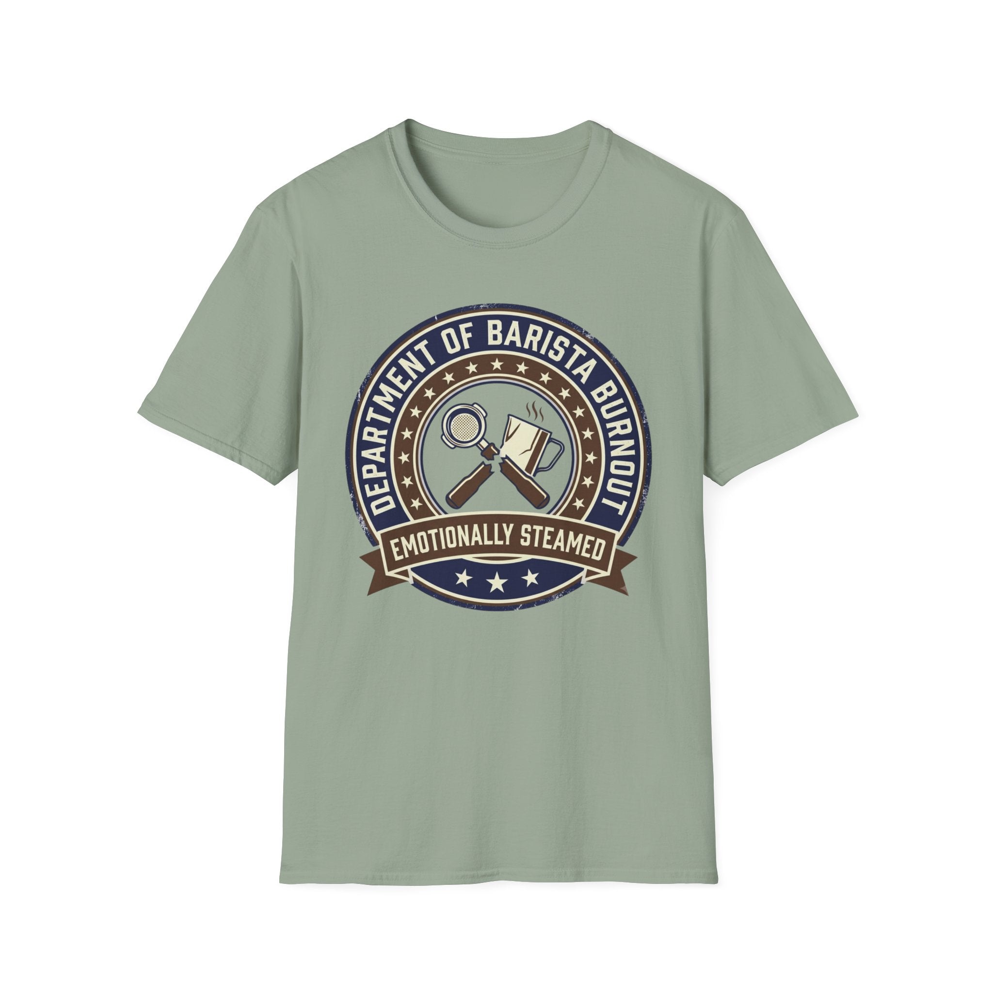 Department Of Barista Burnout T-Shirt