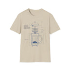 French Press Coffee Maker T-Shirt