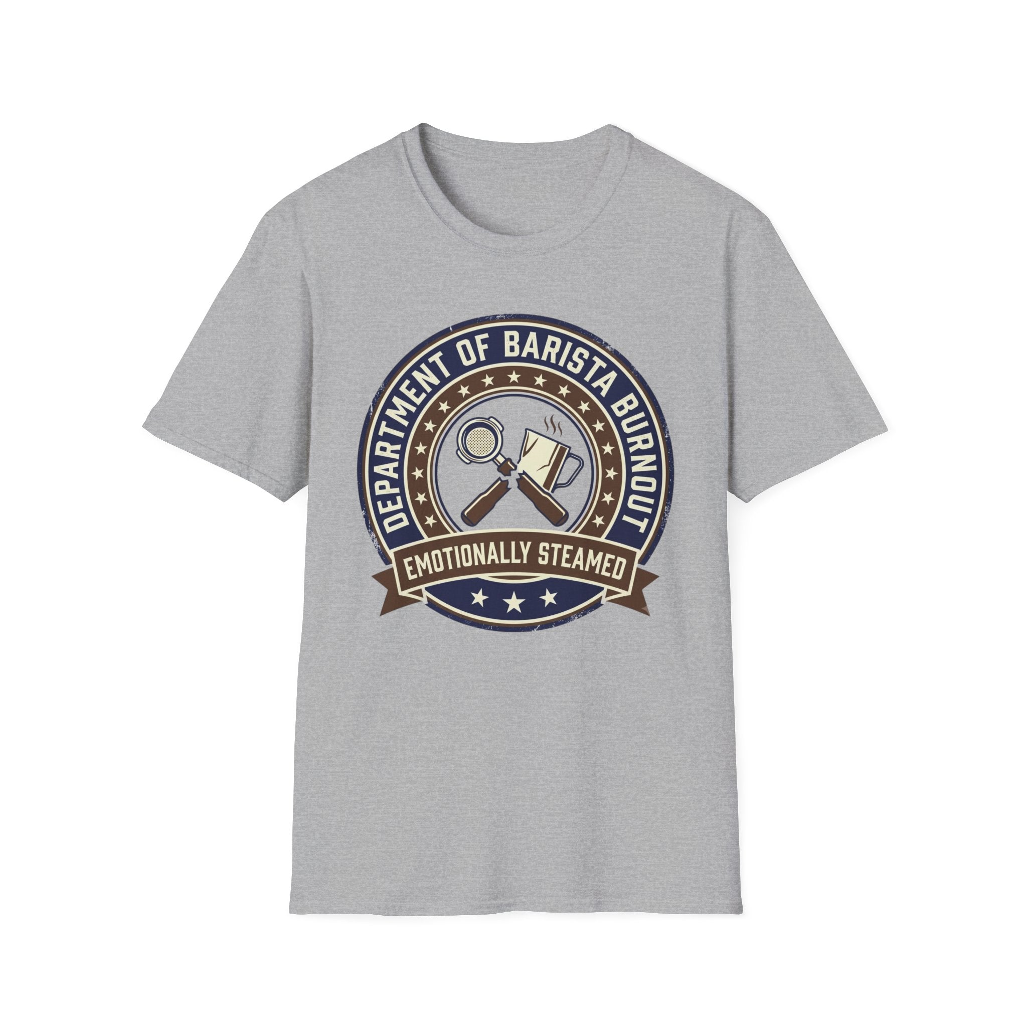 Department Of Barista Burnout T-Shirt