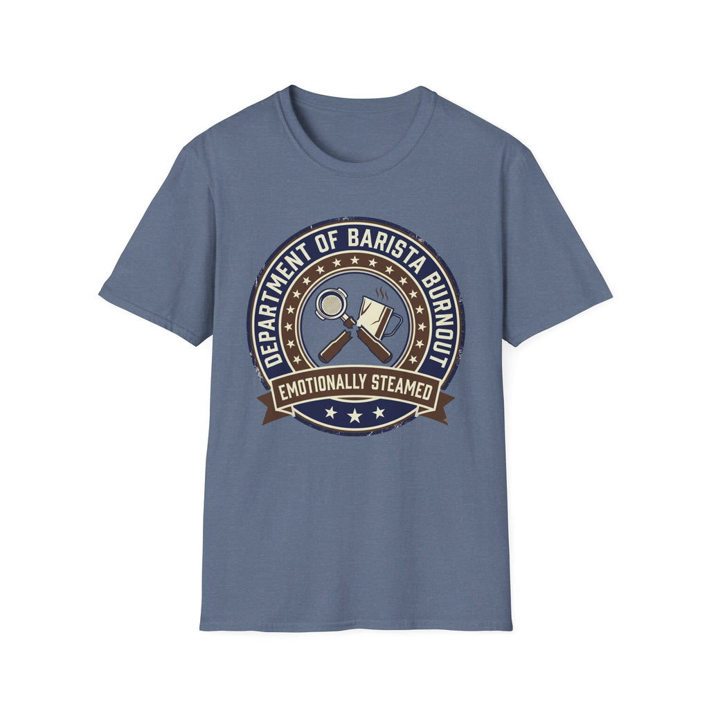 Department Of Barista Burnout T-Shirt