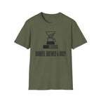 Booked, Brewed & Busy T-Shirt