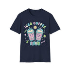 Cute Colorful Iced Coffee Club T-Shirt
