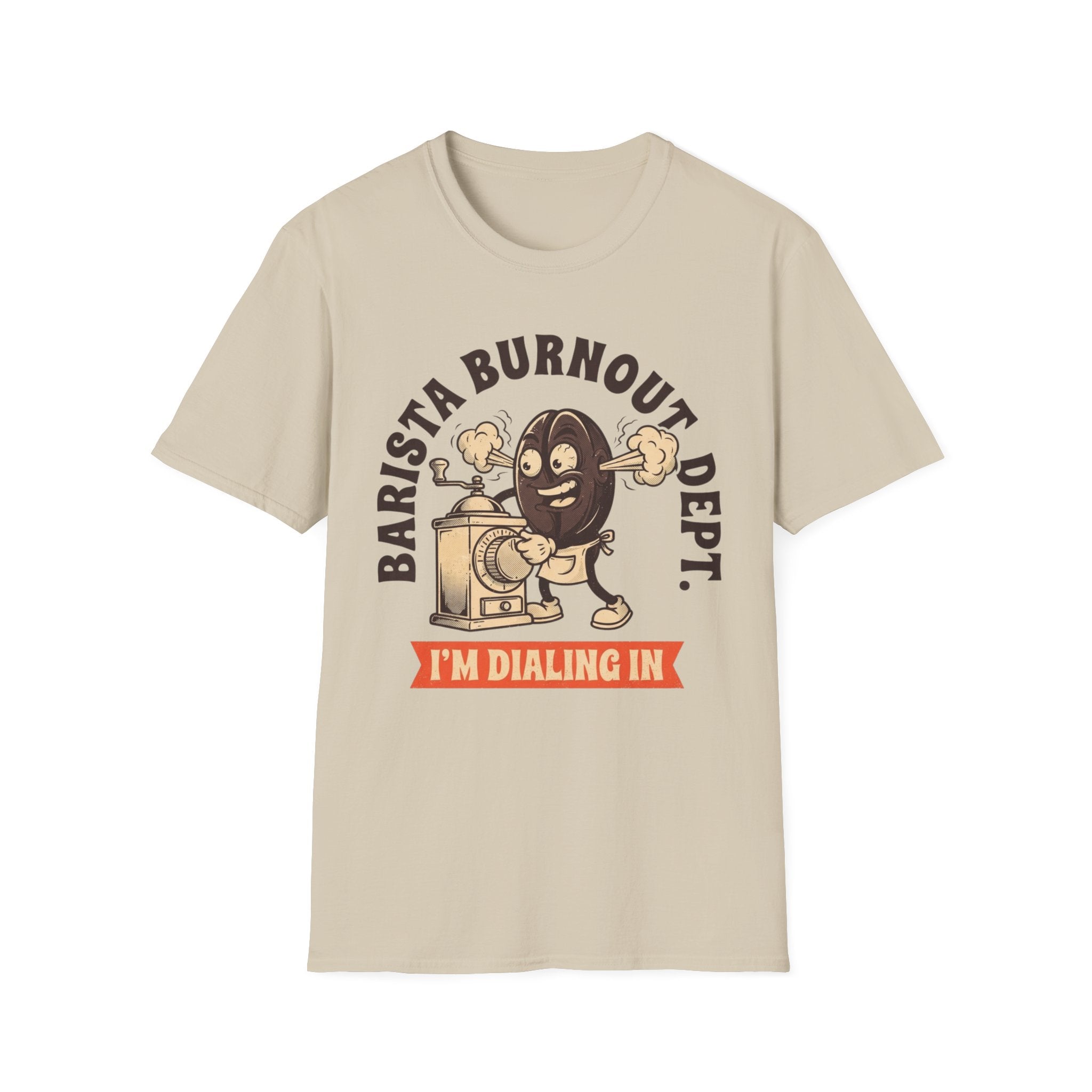 Coffee Bean Barista Burnout Dept. T-Shirt