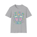 Cute Colorful Iced Coffee Club T-Shirt